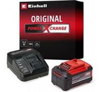 Einhell Kit de démarrage PXC 5,2 Ah - Batterie 18V - 5,2Ah - lithium-ion - chargeur rapide G