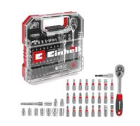 Einhell Jeu de douilles-embouts 109022 L-CASE 1/4" 37 pièces