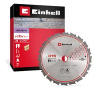 Einhell Lame circulaire résistante aux clous, Ø 315 x 30 mm, 20 dents | Résistant aux clous | Denture FWF | Anti-recul | Dents carbure | Fentes thermiques | Pour scies sur table
