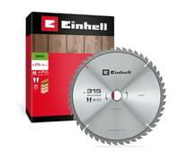 Einhell Lame de scie circulaire, bois, Ø 315 x 30 mm, 48 dents | Denture ATB | Angle positif | Dents carbure | Coupe grossière | Fentes thermiques | Pour scies sur table