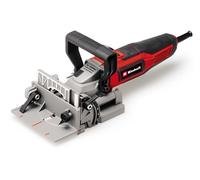 Einhell Lamelleuse TE-BJ 900 (900 W, profondeur de fraisage 20 mm, réglage en continu de l’angle/la hauteur, réglage de la profondeur à 6 niveaux, sac collecteur de poussière, avec fraise de 100 mm)