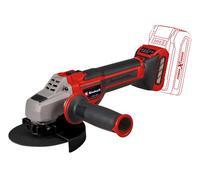 Einhell Li-Solo Meuleuse Angle 18V Unité Nue Disque 125mm 10,500 RPM EINTPAG125N