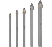 Einhell Lot De Conseils Flèche pour Verre 5 Pièces 4-10 MM Métal Perceuse