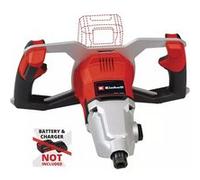 Einhell Malaxeur à mortier et peinture sans fil TP-MX 18-2 Li BL Solo G