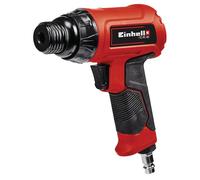 Einhell Marteau burineur pneumatique TC-PC 45 (pour travaux sur pierre + métal, avec kit de 4 burins de 120 mm, flacon d'huile (vide), raccord, ressort de traction)