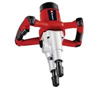 Einhell Mélangeur de peinture et de mortier TE-MX 1600 - 2 CE Twin (1600 W, transmission à 2 vitesses)