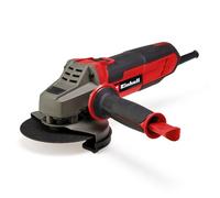 Einhell Meuleuse d’angle TE-AG 125/1010 (1 010 W, diamètre de disque 125 mm, profondeur de coupe 33 mm, protection antiredémarrage, poignée auxiliaire, sans disque de coupe)