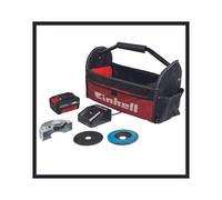 Einhell Meuleuse d'angle TE-AG 18/115 Ø115mm sans fil 18V avec batterie 4,0Ah et chargeur
