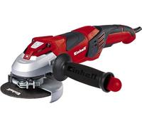 Einhell Meuleuse d'angle TE-AG 125 CE (1100 W,Diamètre des disques : 125 mm, Longueur du câble 3 m, Livré avec poignée supplémentaire et clé à bride, sans disque à tronconner)