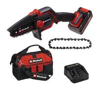 Einhell Mini Tronçonneuse sans fil GE-PS 18/15 Li Bag Kit PXC (18V) Livré avec Batterie 2,5 Ah et Chargeur