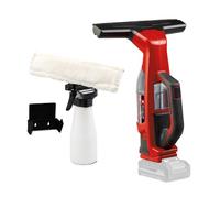 Einhell Nettoyeur de vitres sans Fil BRILLIANTO Power X-Change (18 V, buse aspirante de 28 cm, Nettoyage sans Traces, Vendu avec pulvérisateur et bonnette Microfibre, sans Batterie)