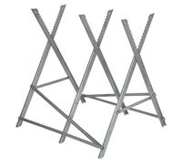 Einhell Chevalet de tronçonnage en métal – charge 200 kg, Ø rondins 300 mm, profilé 2,5 mm