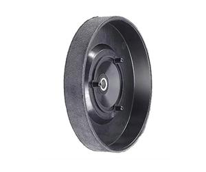 Einhell Original Disque de démorfilage cuir Ø 180 | accessoire touret à eau | pour TC-WG 200 | Ø 180 mm x 30 mm | alésage Ø 12,7 mm | max. 110 tr/min