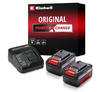 Einhell Kit 2 batteries 3,0 Ah Power X-Change 18V + chargeur (451209)