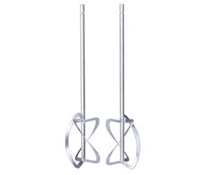 Einhell Original Mélangeur twin, 550 x Ø 120 mm | accessoire pour mélangeur peinture/mortier TE-MX 1600-2 CE Twin | Ø 120 mm | longueur 55 cm | mortier | tige hexagonale
