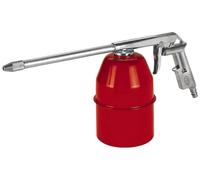 Einhell Pistolet pulvérisateur pour compresseur, 8 bar, réservoir 0,9L, régulateur, raccord inclus