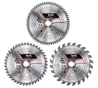 Einhell Jeu de lames de scie circulaire HM Ø 250 x 30 mm 3,2 mm 24/42/60 dents