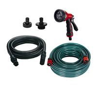 Einhell Kit d'accessoires pour pompe de surface – 7 pièces, tuyau, 2 adaptateurs, douchette