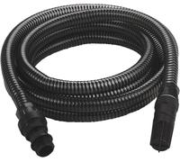 Einhell Tuyau d'aspiration 7 m noir avec embouts en PVC