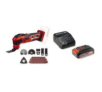 Einhell Outil multifonction sans fil VARRITO Power X-Change (Li-Ion, 18V, 11000-20000 min.-1, verrouillage rapide, porte-outil réglable en 12 directions) avec Chargeur et Batterie 2,5Ah