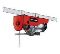 Palan électrique EINHELL 1000W - câble acier 12 mètres avec poulie de mouflage & crochet - charge max 500kg