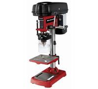 Einhell Perceuse à colonne TC-BD 350 (350 W, Inclinaison de la table de perçage : -45° à +45° , Hauteur de la table réglable en continu, Ecran de protection rabattable,5 plages de vitesse)