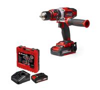 Perceuse-Visseuse à percussion sans fil te-cd 18/48 l Kit - Power X-Change (18V, 48 Nm, Mandrin 13mm) Livré avec 2 Batteries 2,0Ah et Chargeur - Einhell