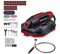 Einhell Outil de meulage et de gravure TC-MT 150 E (150 W, variateur électronique, 35 000 tr/min max., système de blocage d’arbre, vendu avec 117 accessoires)