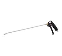 Einhell Pistolet à air avec buse de 500 mm (accessoire pour compresseur, compatible avec les compresseurs Einhell, avec buse longue 50 cm), Noir/Rouge