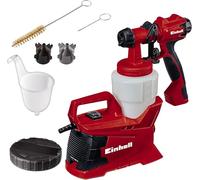 Einhell Pistolet à peinture électrique TC-SY 600 S (600 W, Tête de pulvérisation amovible,Tuyau d'air anti-torsion) Livré avec accessoires