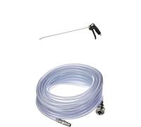 Einhell Pistolet long de soufflage/Soufflette à air comprimé pour compresseur (8 bar max, avec raccord rapide et buse 500mm) + Tuyau PVC 10m