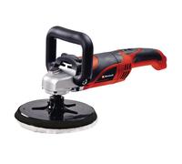 Einhell Polisseuse d'angle CC-PO 1100/1 E 1100 W Plateau 180mm Coffret mousse, 2 bonnets, 6 abrasifs