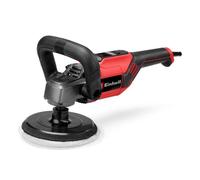Einhell Polisseuse-ponceuse CC-PO 1100/150 CE - 1100 W, Ø150 mm, 500-3500 min-1, accessoires inclus