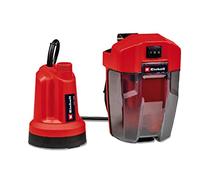 Einhell Pompe d’évacuation pour eaux claires GE‑SP 18 LL Li Solo PXC 18V – sans batterie/chargeur
