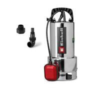Einhell Pompe d’évacuation pour eaux chargées GC-DP 7035 N ECO PLUS (700W, débit 19 000 l/h, hauteur de refoul. max. 8 m)