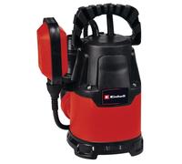 Einhell Pompe d’évacuation pour eaux claires GC-SP 2275 (220 W, 7 500 L/heure, hauteur de refoulement max. 6 m, aspiration à plat jusqu’à 5 mm)