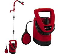 Einhell Pompe multifonctions évacuation et collecteur d'eau de pluie GE-SP 3046 RB (350 W, Hauteur de refoulement 11 m, Câble d‘alimentation 10 m, Corps en PVC résistant aux chocs )