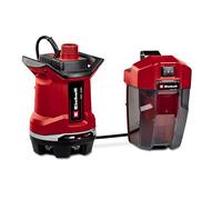 Pompe pour eaux chargées sans fil ge-dp 18/25 Li-Solo Power X-Change (18 v, débit de 7 500 L/h, hauteur de refoulement de 5 m, modes éco et boost) Livré sans batterie ni chargeur) - Einhell