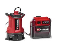 Einhell Pompe pour eaux chargées sans fil GE-DP 36/35 LL Li-Solo Power X-Change (36 V, débit de 14 000 L/h, hauteur manométrique 9 m, 2 modes de fonctionnement, pompe 2-en-1, sans batterie)