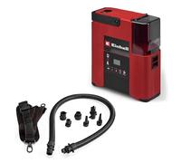 Einhell Pompe SUP sans fil SUPPERO 18/380 PXC (18 V, gonflage + dégonflage, max. 1,38 bar/20 psi, max. 380 L/min, stop auto, bandoulière, avec 7 adaptateurs, sans batterie)