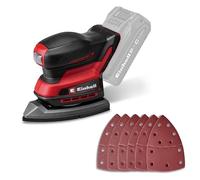 Einhell Ponceuse multifonctions sans fil TE-OS 18/150-2 Li Power X-Change (18 V, 24 000 tr/min, Ø d’oscillation 2 mm, bac à poussière, raccord pour aspirateur, 6 papiers abrasifs, sans batterie)