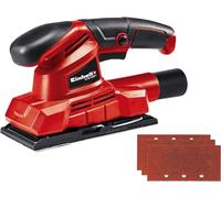 Einhell Ponceuse orbitale TC-OS 1520/1 (150 W, 24 vitesses en 1 minute, dispositif de serrage, poignée souple, y compris 3 x papier abrasif (P120))