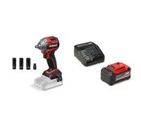 Einhell Professional Boulonneuse sans fil TP-CW 18/260-C Li BL-Solo Power X-Change (18V, couple 260 Nm, couple de desserrage 500 Nm, Brushless) avec Chargeur et Batterie 5,2Ah
