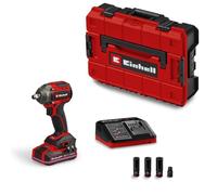 Einhell Professional boulonneuse sans fil TP-CW 18/350-C BL (1 x 3 Ah) | PXC | 18 V | couple de 350 Nm | Compact | mode arrêt automatique | moteur brushless | emmanchement carré | batterie | E-Case