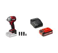 Einhell Professional Boulonneuse sans fil TP-CW 18/350-C Li BL-Solo Power X-Change (18 V, couple 350 Nm, couple de desserrage 600 Nm, Brushless) avec Batterie 4,0Ah PLUS et Chargeur
