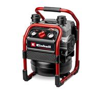 Einhell Professional Compresseur sans fil SILENZZO 36/210 Power X-Change (36 V, 8 bar max., cuve de 8 l, capacité de pompage 210 l/min, manomètres, sans lubrification, très silencieux, sans batterie)