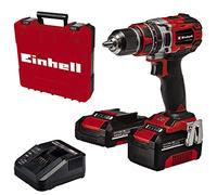 Einhell Professional Perceuse Visseuse à percussion sans fil TP-CD 18/50 Li-i BL Power X-Change (18V, 50 Nm, Mandrin 13mm) Livré avec 2 Batteries (2,0Ah + 4,0Ah) et un Chargeur