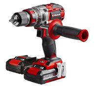 Einhell Professional Perceuse Visseuse à percussion sans fil TP-CD 18/80 Li-i BL PXC (18V) Livré avec 2 Batteries et Chargeur