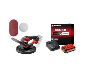 Einhell Professional Ponceuse murale sans fil TP-DWS 18/225 Li BL Solo (18V, moteur PurePOWER brushless,Diamètre de ponçage 225 mm) avec Batterie 4,0Ah PLUS et Chargeur