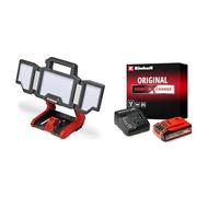 Einhell Professional Projecteur de chantier sans fil TP-CL 18/3000 Li-Solo Power X-Change (18 V, 3 000 lm, tête lumineuse orientable, 60 LED) avec Batterie 4,0Ah PLUS et Chargeur